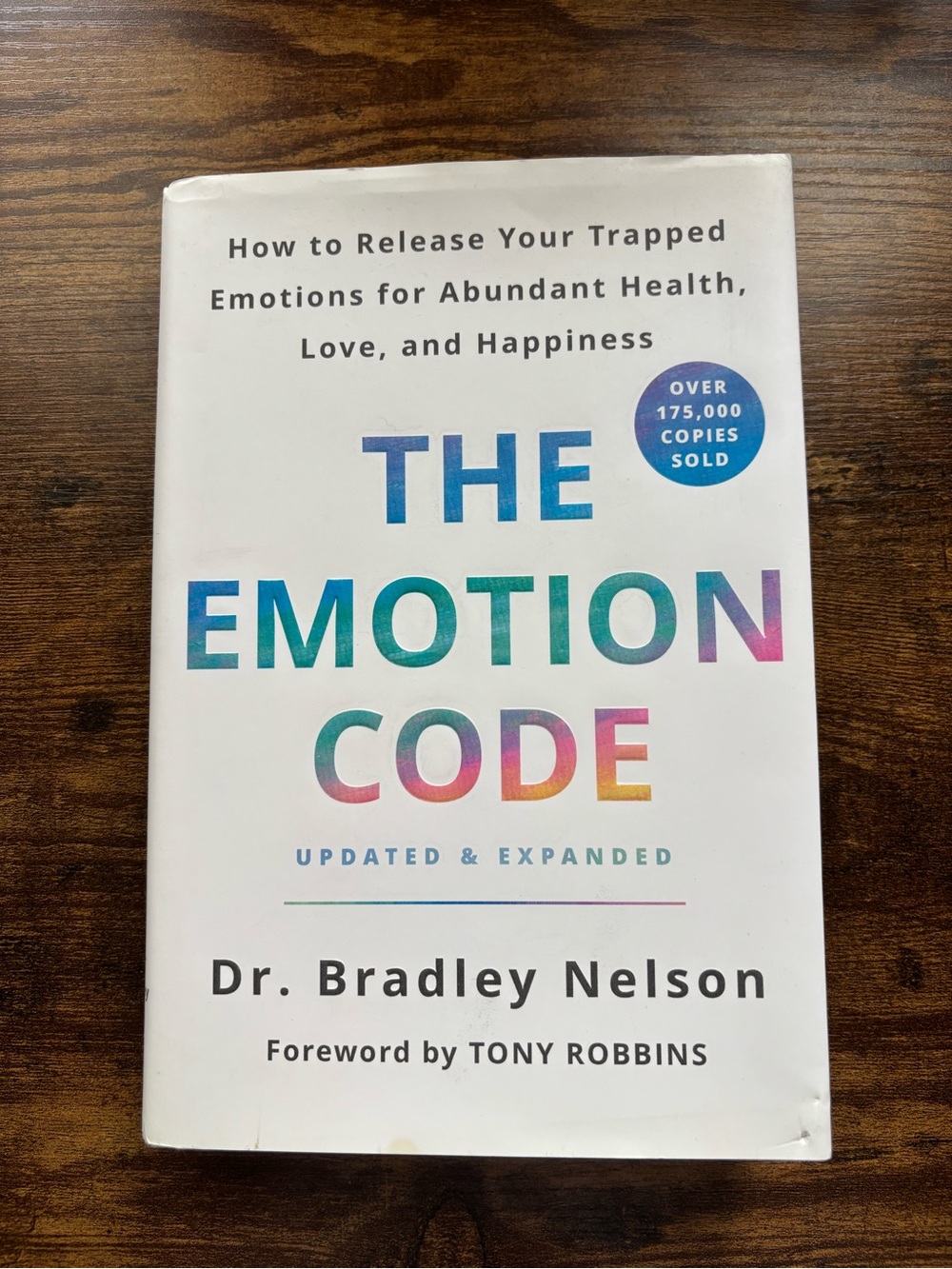 The Emotion Code Hardcover Book Dr. Bradley Nelson Updated & Expanded Like New